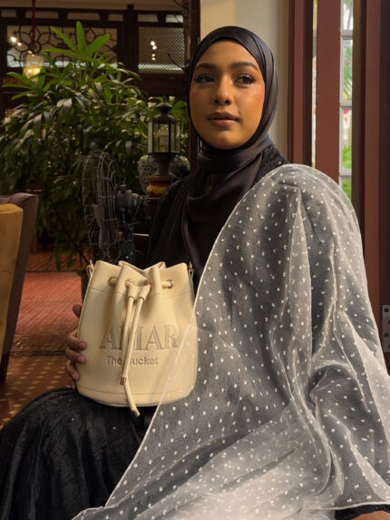 Lamar x Lynda Rahim <br/> The Bucket in Lychee White