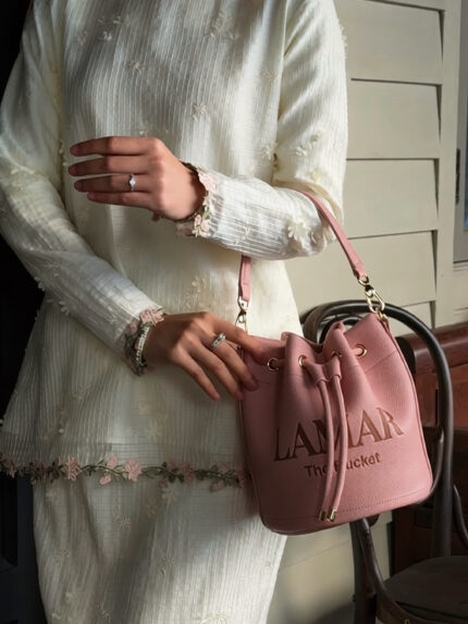 Lamar x Lynda Rahim <br/> The Bucket in Misty Rose