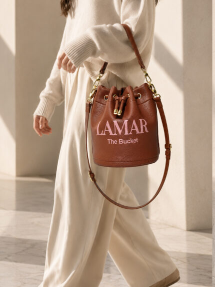 Lamar The Bucket in Saddle Brown
